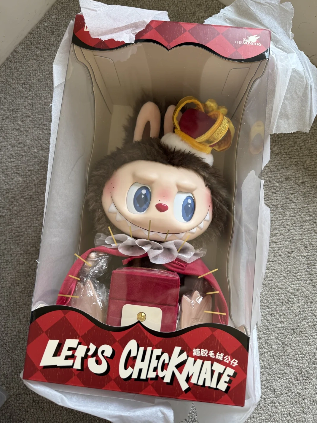 The Monsters Labubu Let's Checkmate Series Vinyl Plush Doll Versatile 996