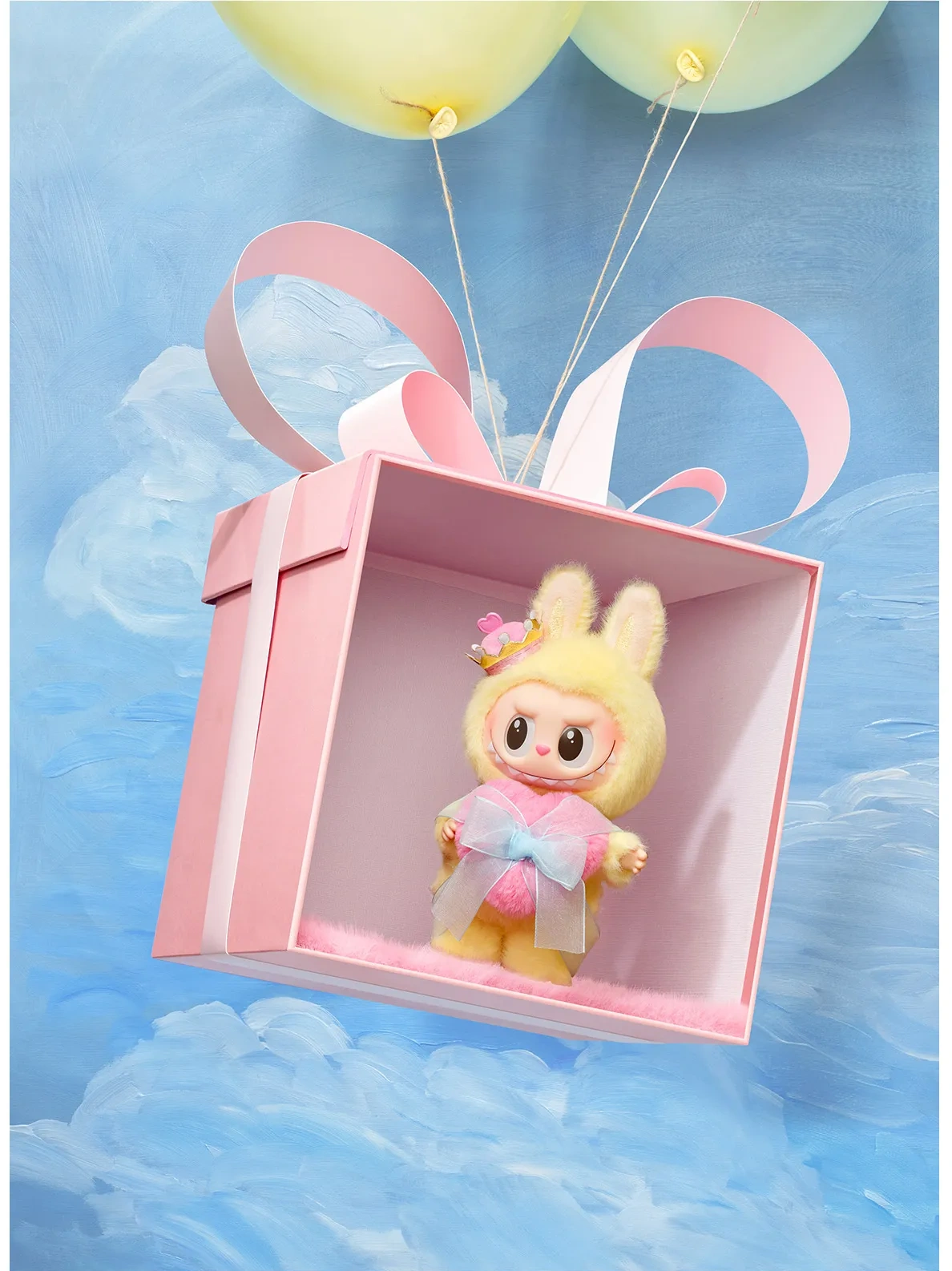 The Monsters Labubu Let's Checkmate Series Vinyl Plush Hanging Card Cozy 688