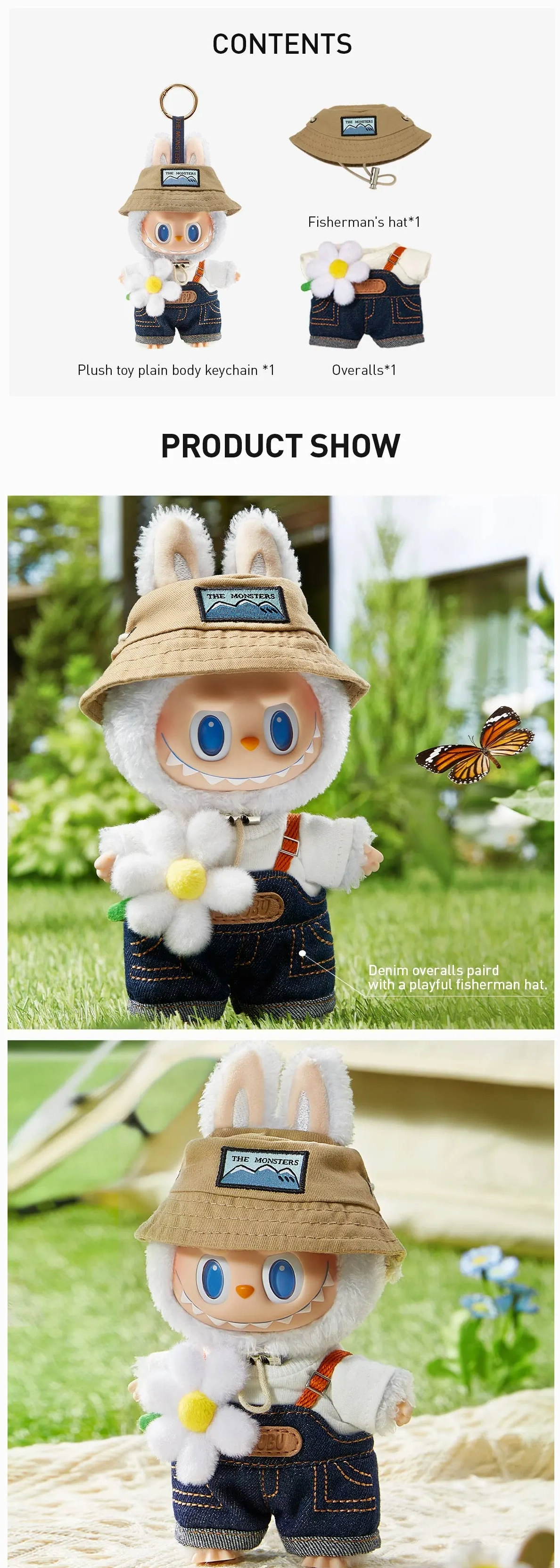 UrbanStyle 6994 The Monsters Labubu Fall in Wild