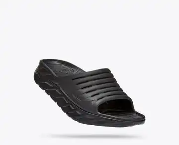 Cheap Unisex HOKA ORA Recovery Slide - 1134527-BLK