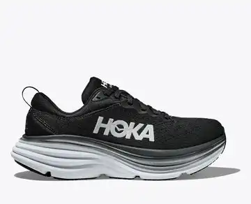 Women's HOKA Bondi 8 (Wide - D) - 1127954-BWHT