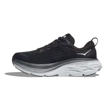 Affordable Men's HOKA Bondi 8 (Wide - 2E) - 1127953-BWHT