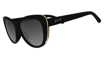 Cheap goodr Glam G Running Sunglasses - Its Noir Darling