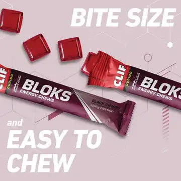 Cheap Clif Bar & Company Bloks Black Cherry - CLIF-118064