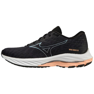 Affordable Women's Mizuno Wave Rider 26 (Wide - D) - 411379.9ZQS