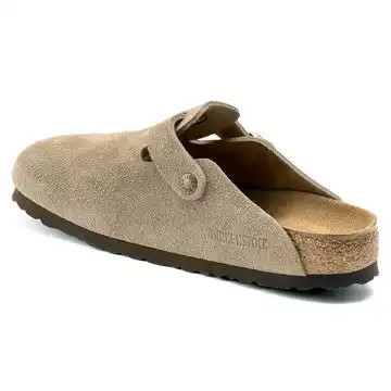 Affordable Men's Birkenstock Boston Suede Leather Clog - BIRK-560771