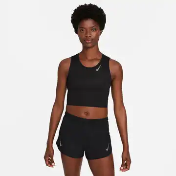 Cheap Women's Nike Dri-Fit Race Cropped Tank - DD5921-010