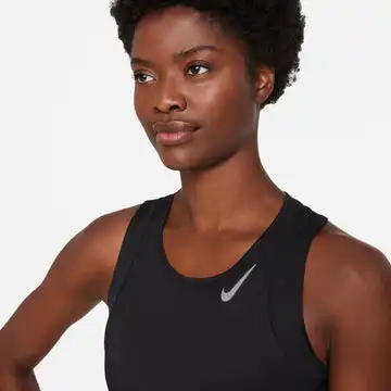 Cheap Women's Nike Dri-Fit Race Cropped Tank - DD5921-010