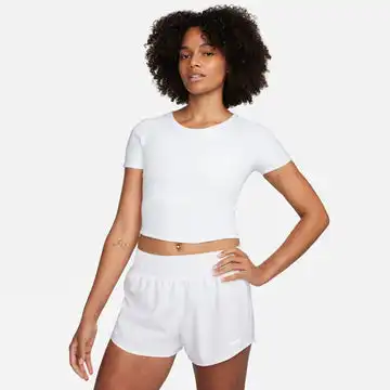 Affordable Women's Nike One Fitted Cropped Top - FN2804-100