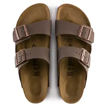 Cheap Men's Birkenstock Arizona Mocha Birkibuc - BIRK-151181