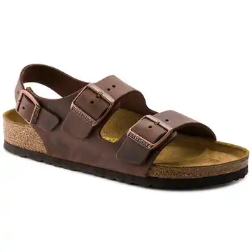 Men's Birkenstock Milano Habana Oiled Leather BIRK-34871