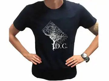 Women's =PR= DC Street Map NEXT-DCSTRTMAPWMNNAVY