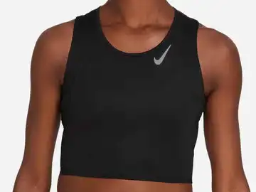 Women's Nike Dri-Fit Race Cropped Tank - DD5921-010