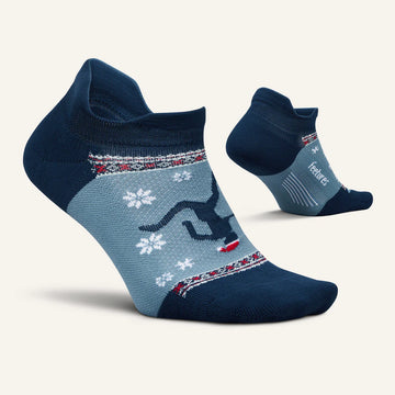 Affordable Feetures Elite Light Cushion Holiday Runner Socks - FEET-E5055730