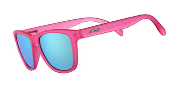 Cheap goodr Running Sunglasses - Flamingos on a Booze Cruise