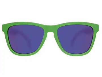 goodr OG Running Sunglasses - Marvel Comics - Green Goblin Goggles