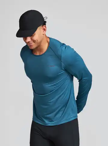 Affordable Men's Janji Run All Day Long Sleeve - MT21B-CSC