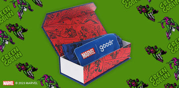 Affordable goodr OG Running Sunglasses - Marvel Comics - Green Goblin Goggles