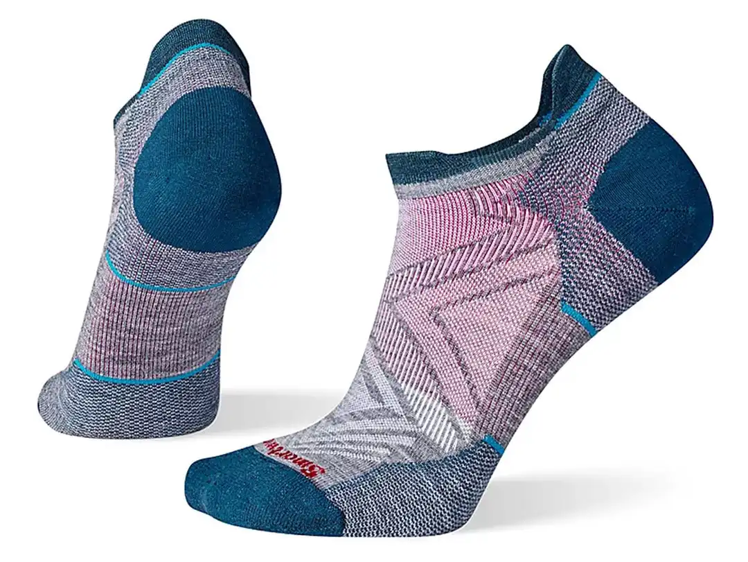 Women's Smartwool Run Zero Cushion Low Ankle Socks - SW001668-052