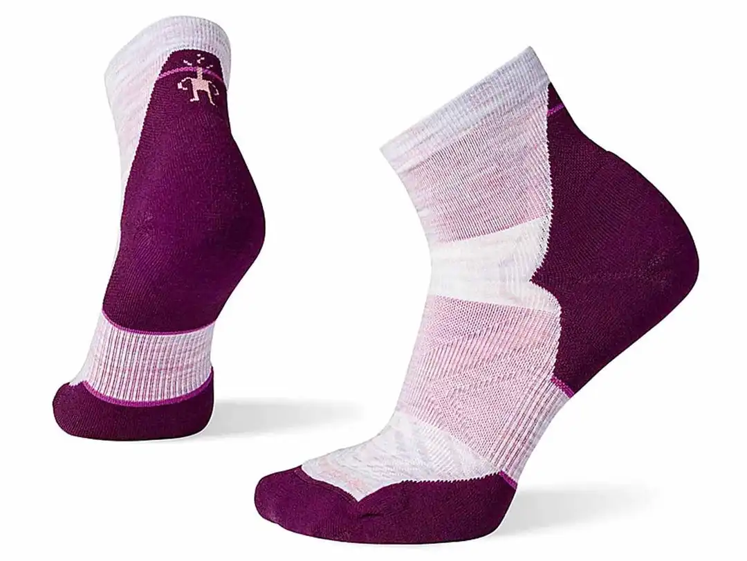 Women's Smartwool Run Targeted Cushion Ankle Socks - SW001675-H76