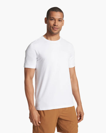 Affordable Men's Vuori Strato Tech Tee - V126-WHT