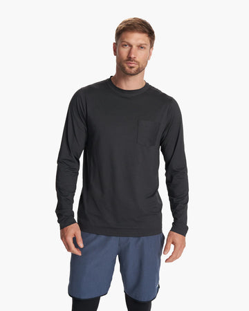 Affordable Men's Vuori Tradewind Performance Long Sleeve - V177-HBK