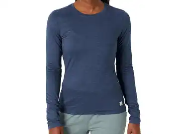 Women's Vuori Long Sleeve Lux Crew - VW1038-HFB