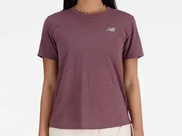 Women's New Balance Athletics T-Shirt - WT41253-LRC