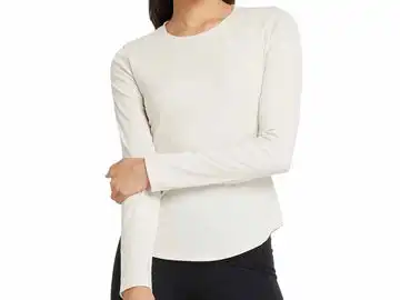 Women's New Balance Micro-Rib Long Sleeve  - WT43527-LIN