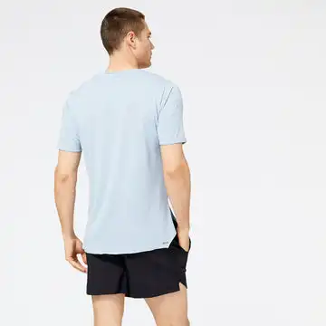 Cheap Men's New Balance Q Speed Jacquard Short Sleeve - MT23281-LAY