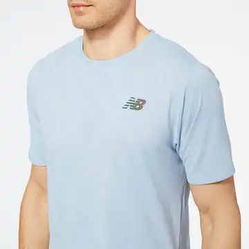 Cheap Men's New Balance Q Speed Jacquard Short Sleeve - MT23281-LAY