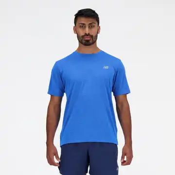 Affordable Men's New Balance Athletics Run T - MT41253-BIA