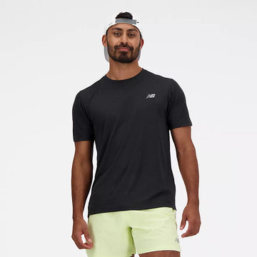 Affordable Men's New Balance Athletic T-Shirt - MT41253-BK