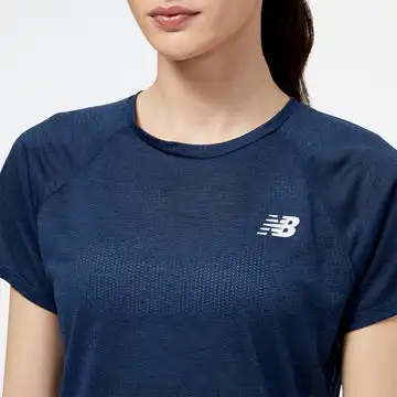 Cheap Women's New Balance Impact Run Short Sleeve - WT21262-NIH