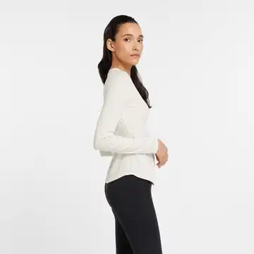 Affordable Women's New Balance Micro-Rib Long Sleeve  - WT43527-LIN