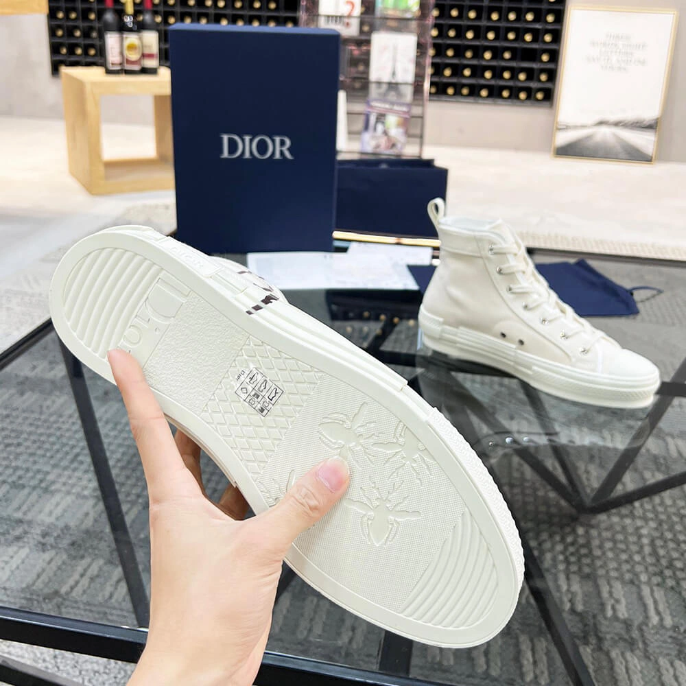 Stretchable B23 CACTUS JACK DIOR HIGH-TOP SNEAKER 93