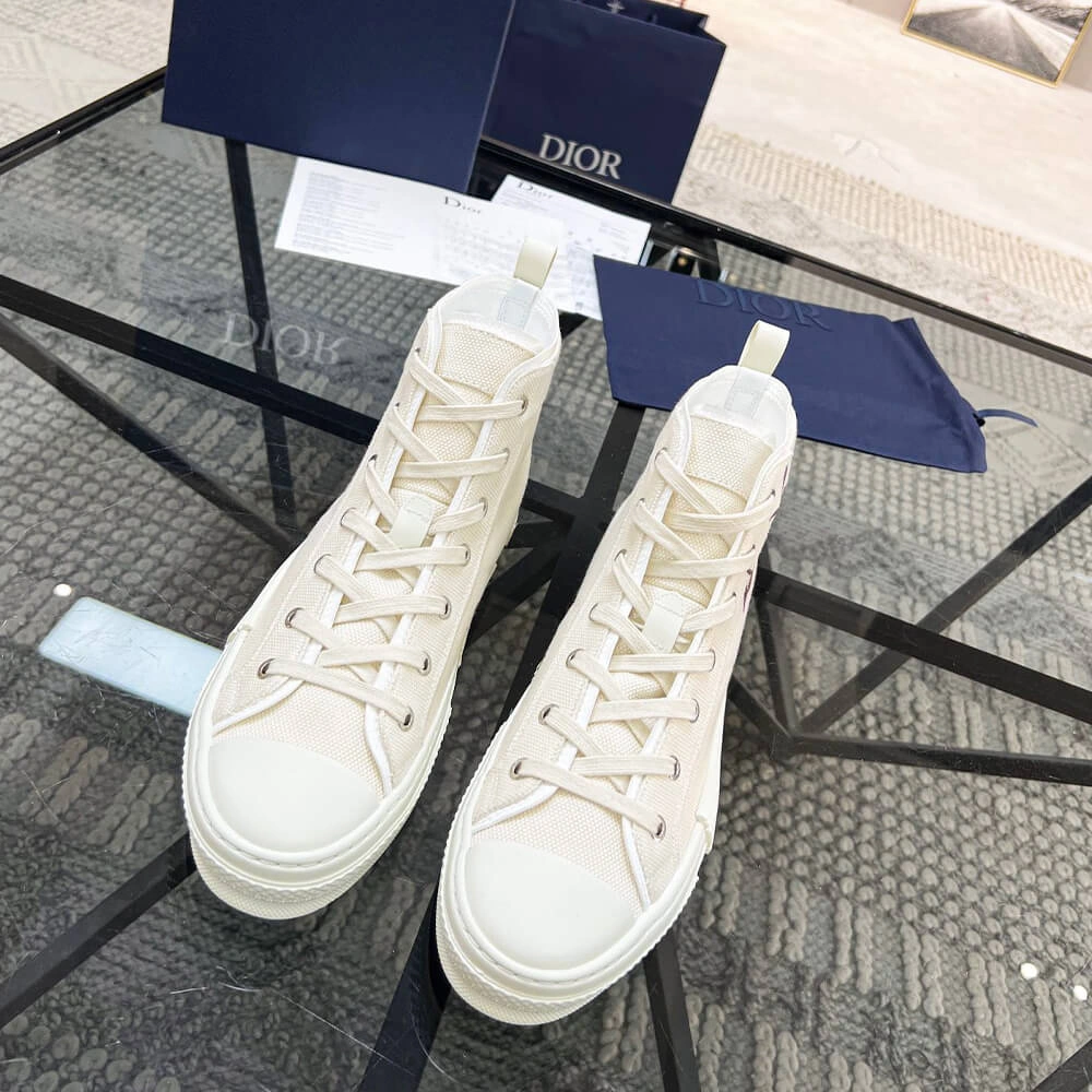Stretchable B23 CACTUS JACK DIOR HIGH-TOP SNEAKER 93