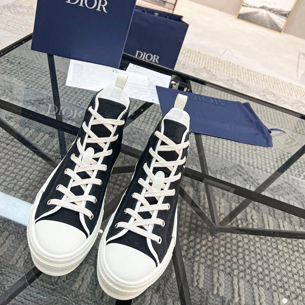 B23 CACTUS JACK DIOR HIGH-TOP SNEAKER Refined 120