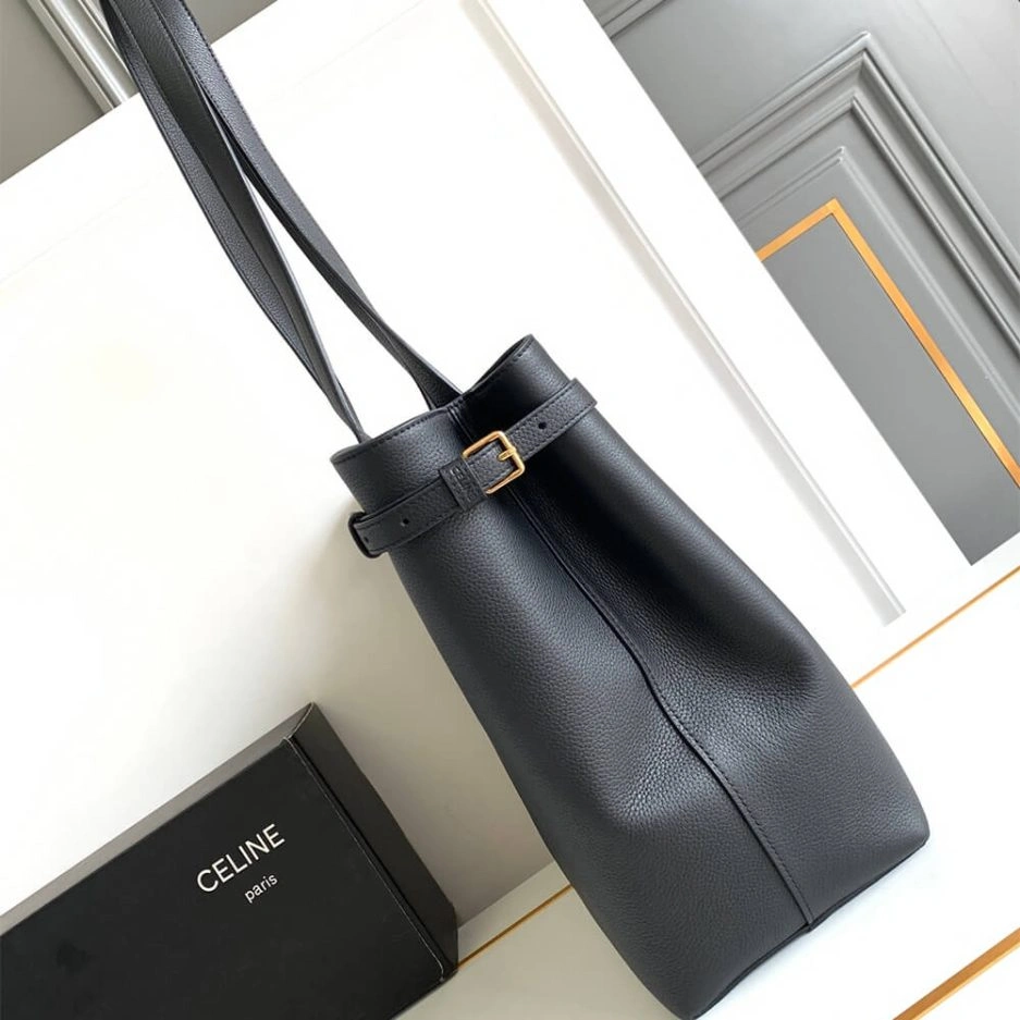 CELINE CABAS ANAÏS Medium bag in grained calfskin Affordable 1594