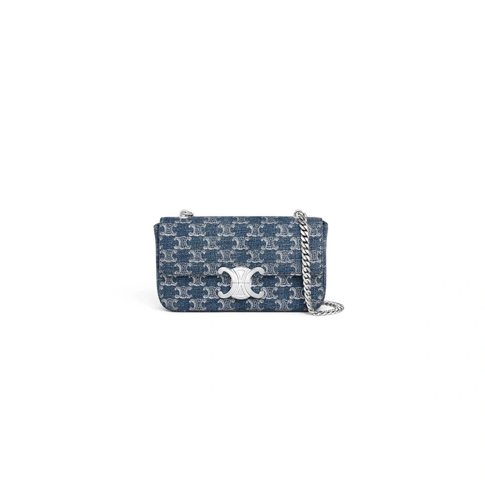 CELINE CHAIN SHOULDER BAG CLAUDE Sleek 1650