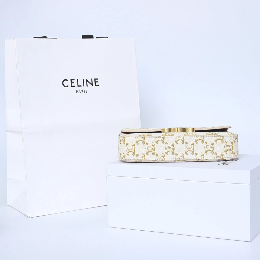 Sustainable CELINE CHAIN SHOULDER BAG CLAUDE 1600