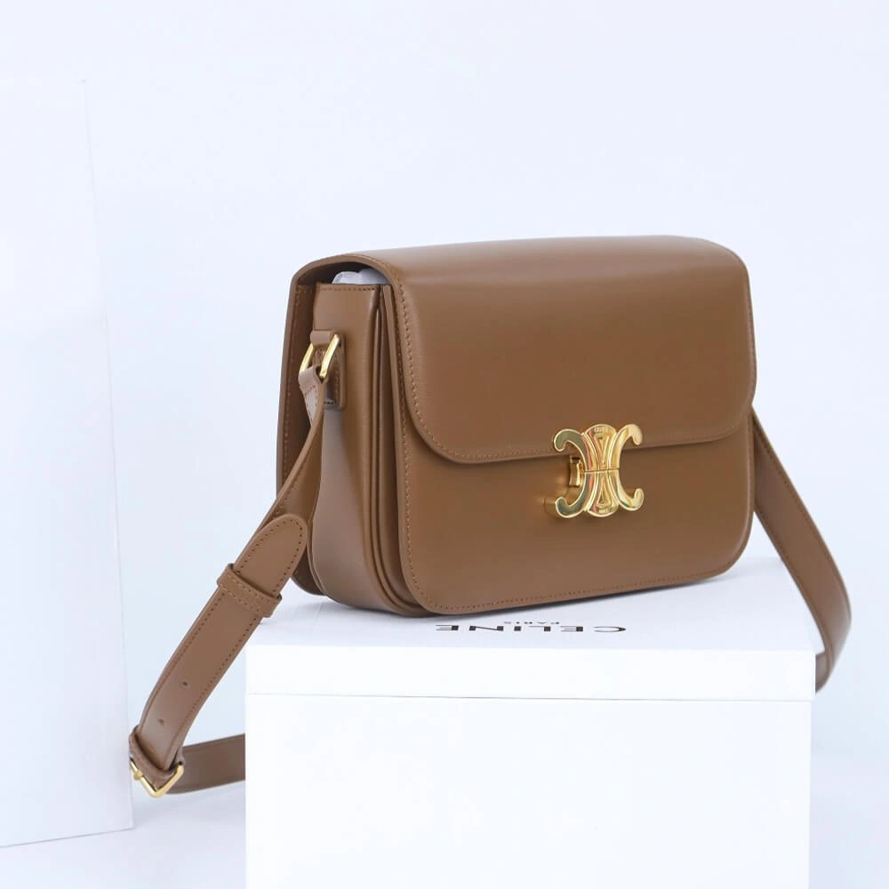 CELINE CLASSIQUE TRIOMPHE BAG IN CALFSKIN Classic 1611
