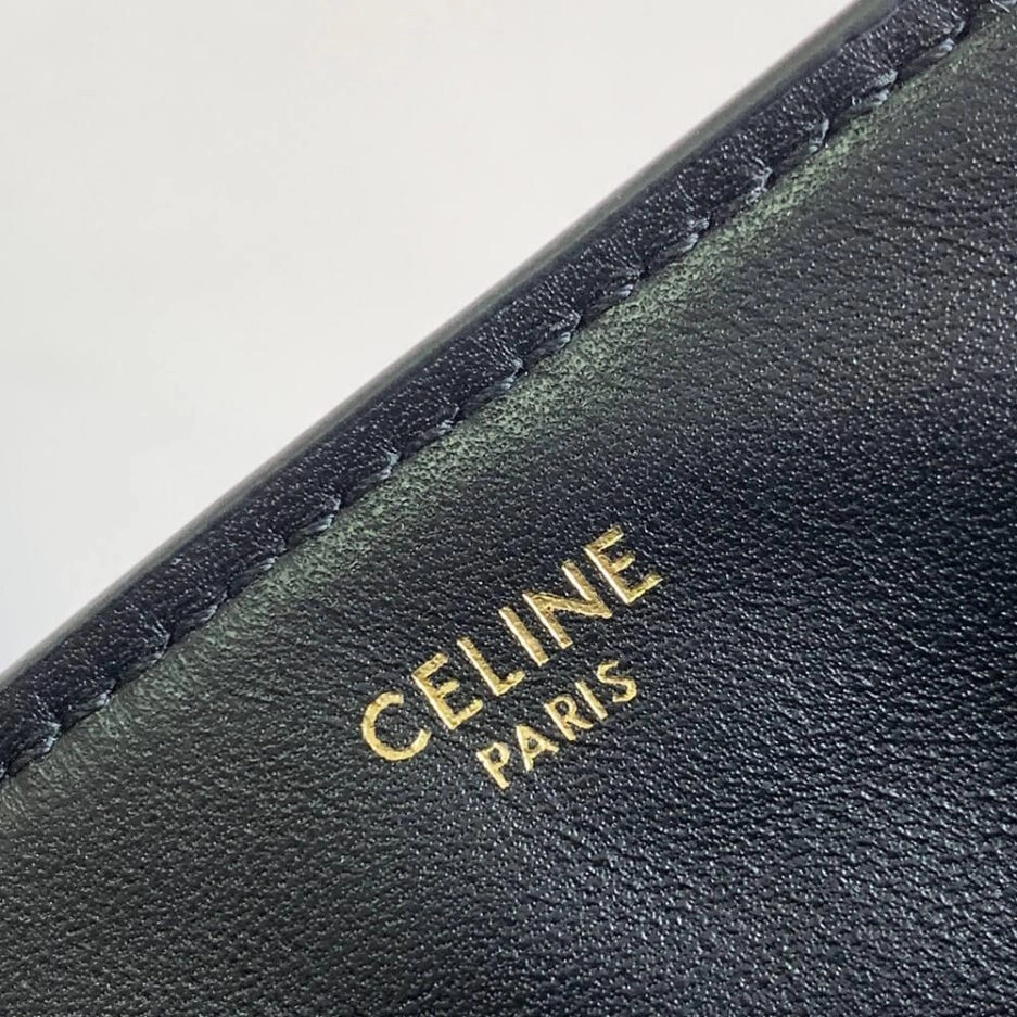 CELINE MEDIUM LOUISE BAG in SMOOTH CALFSKIN ZipUp 1629