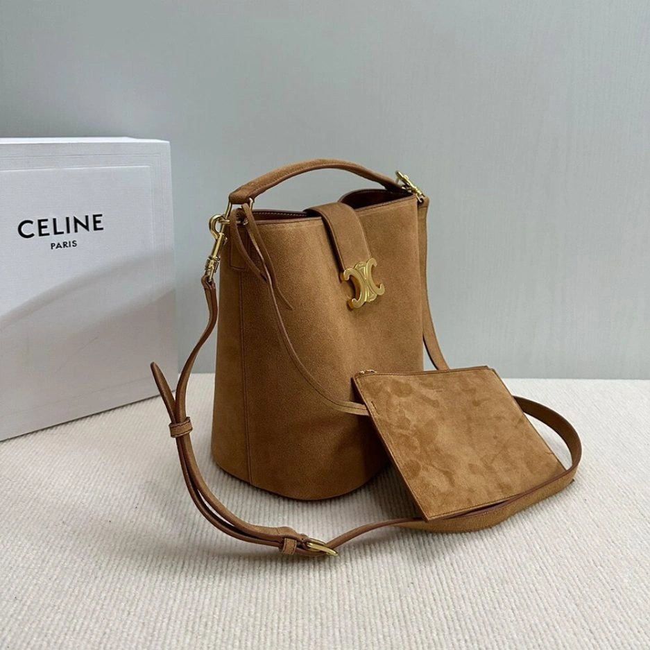 CELINE MEDIUM LOUISE BAG in SUEDE CALFSKIN Sophisticated 1592