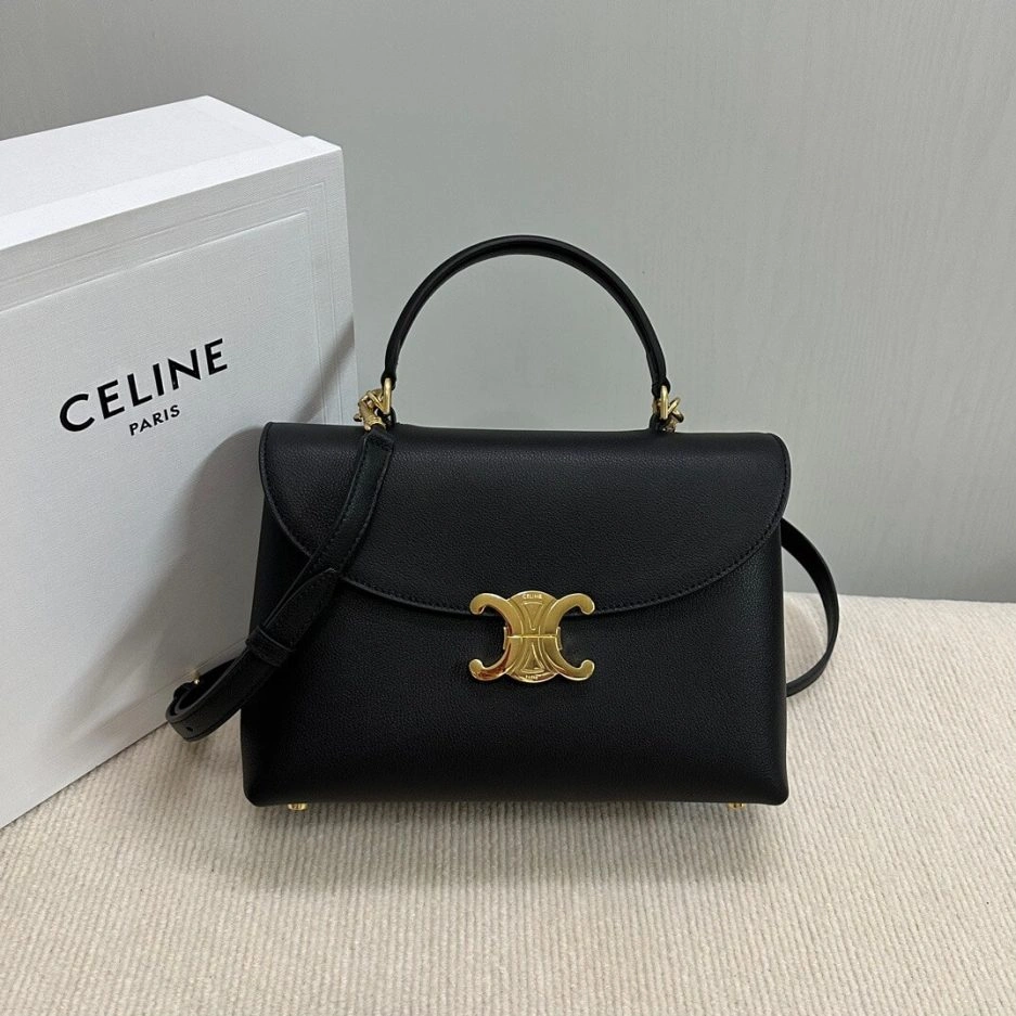 Trendsetting CELINE Medium size NINO bag in soft cow leather 1638
