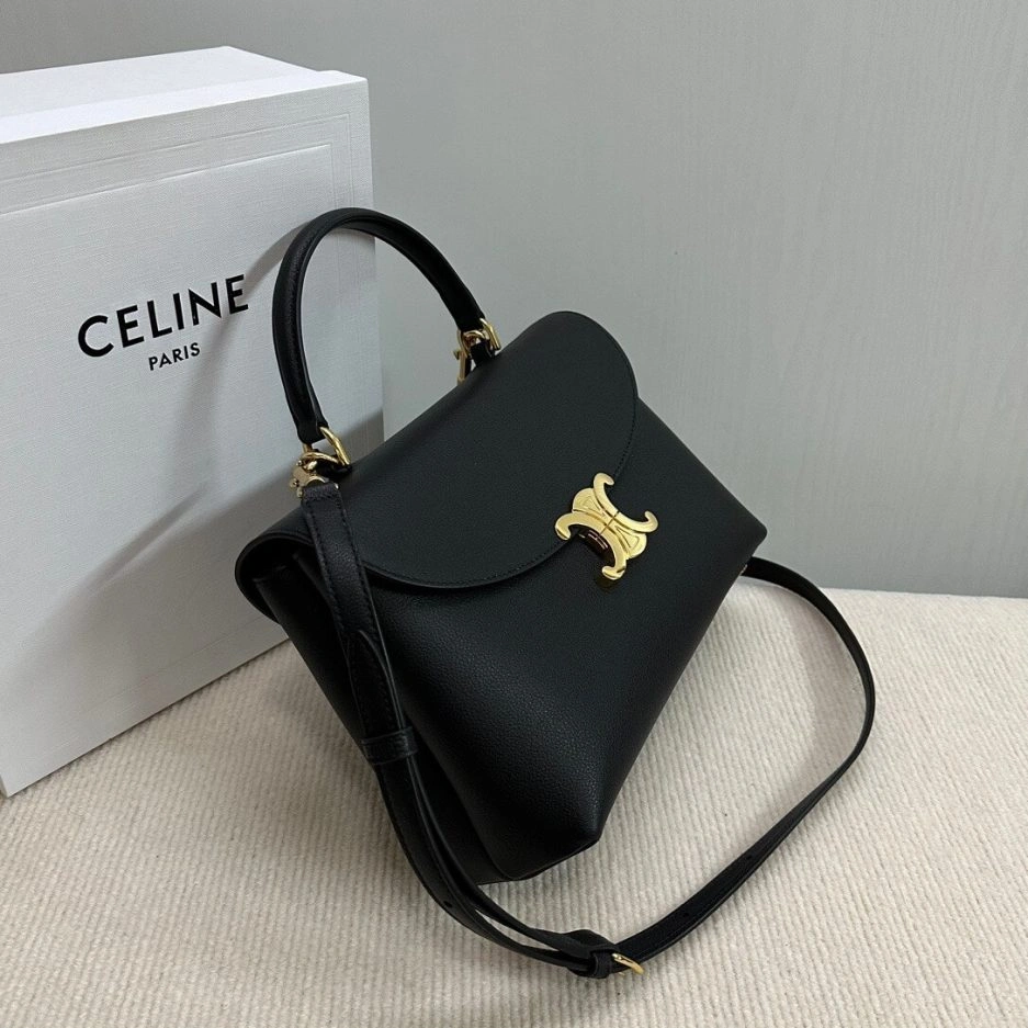 Trendsetting CELINE Medium size NINO bag in soft cow leather 1638