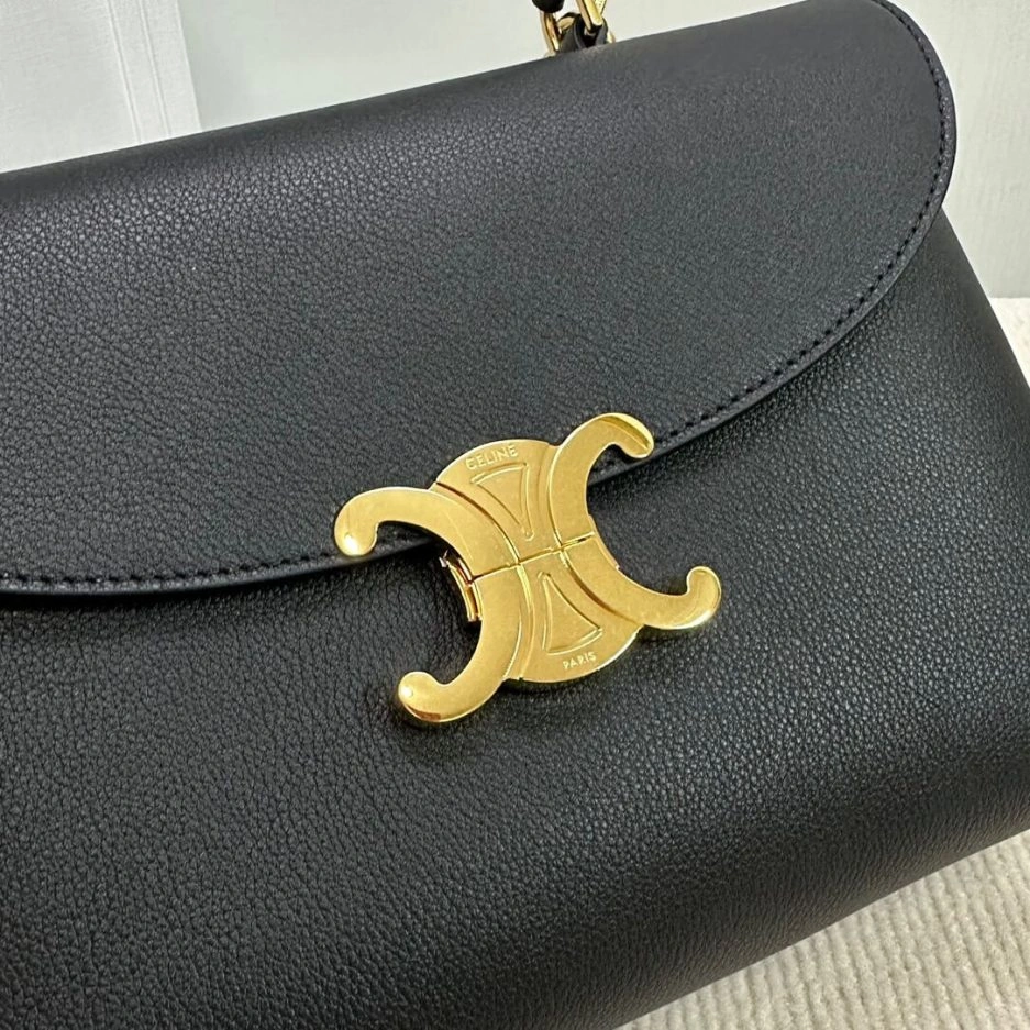 Trendsetting CELINE Medium size NINO bag in soft cow leather 1638
