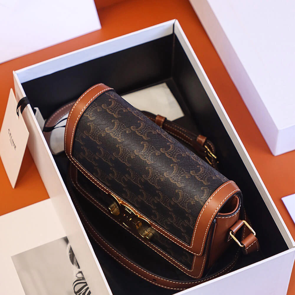 CELINE TEEN TRIOMPHE BAG Compact 1643