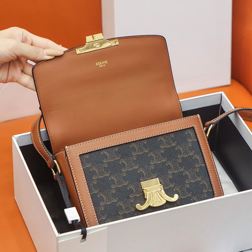 CELINE TEEN TRIOMPHE BAG Compact 1643