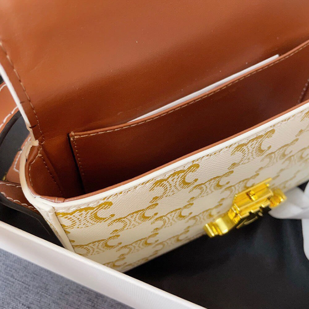 Unique CELINE TRIOMPHE SHOULDER BAG 1646